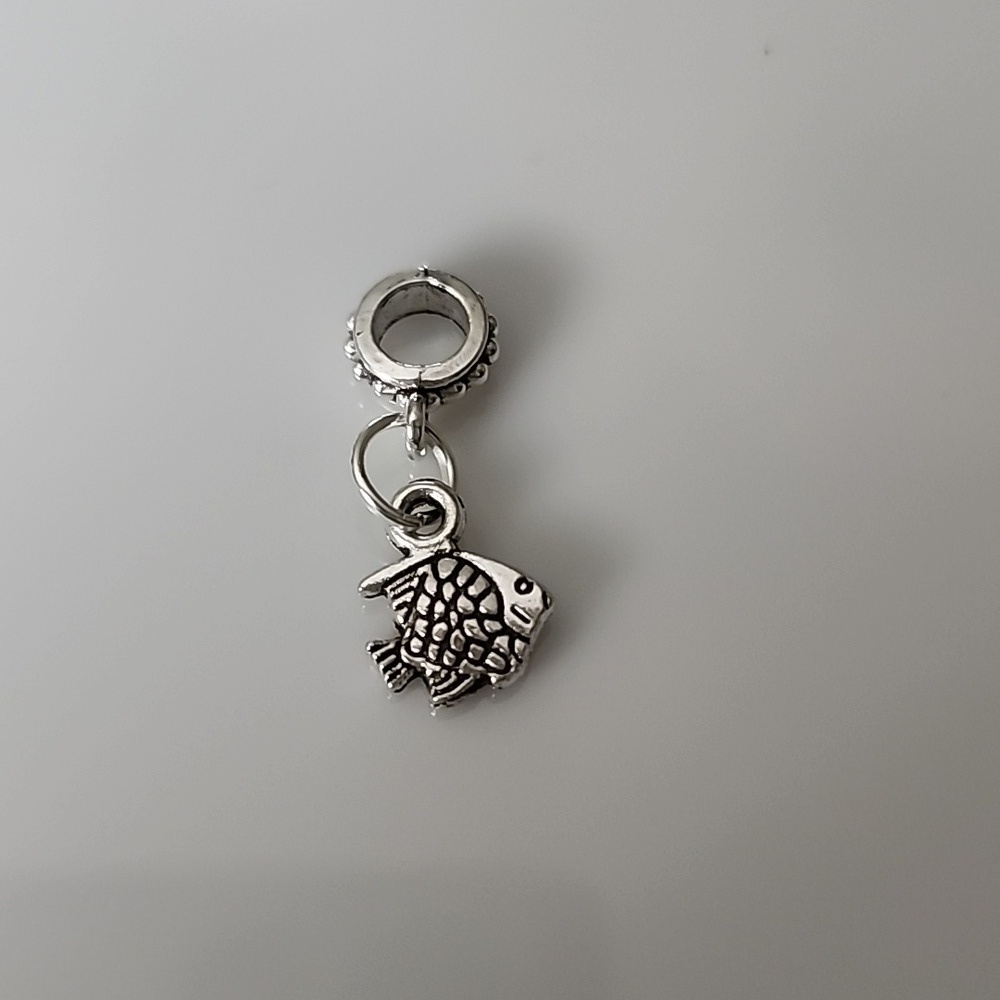 FISH  Charm for European Style Bracelets Tibeten alloys